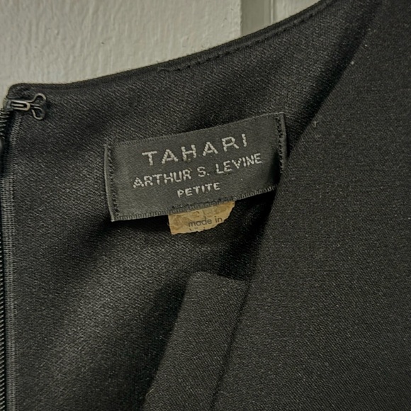 Black Tahari Sheath Dress - Picture 2 of 6